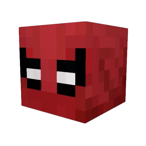 ITBENlS Minecraft avatar head, 3D render