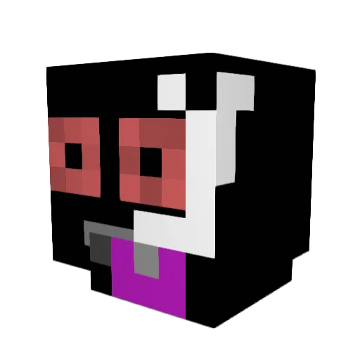 ITHAN22 Minecraft avatar head, 3D render