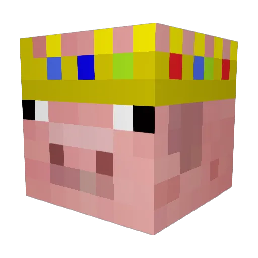 ITITOI Minecraft avatar head, 3D render
