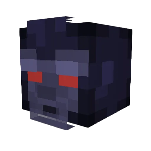 ITREX42 Minecraft avatar head, 3D render