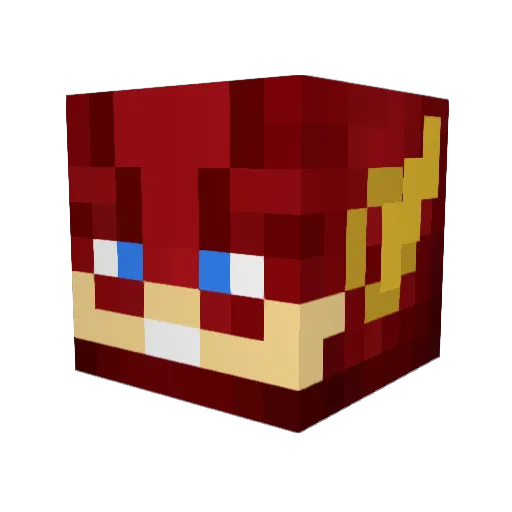 ITSSPEEDY1234 Minecraft avatar head, 3D render