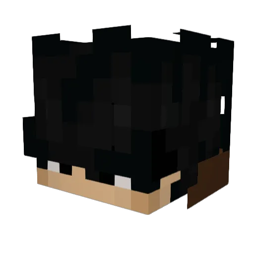 ITSZIGS_ Minecraft avatar head, 3D render