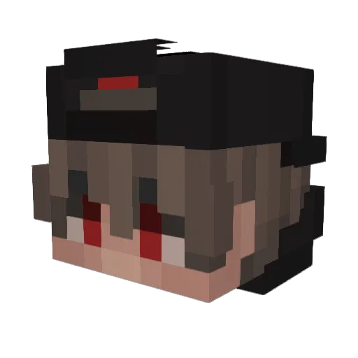 ITS_Przemek_2115 Minecraft avatar head, 3D render