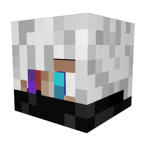 ITSmilan19 Minecraft avatar head, 3D render