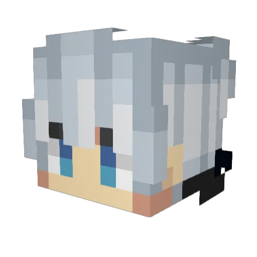 ITZTheDimzz30 Minecraft avatar head, 3D render