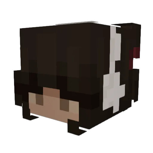 ITZZZICEY Minecraft avatar head, 3D render
