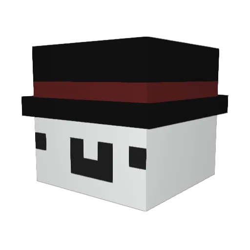 ITankFB Minecraft avatar head, 3D render