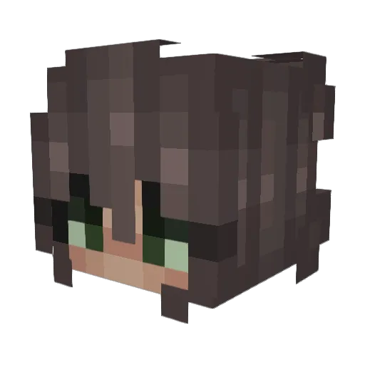 IThinkItsGaby Minecraft avatar head, 3D render