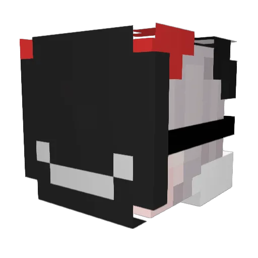IToTo__ Minecraft avatar head, 3D render