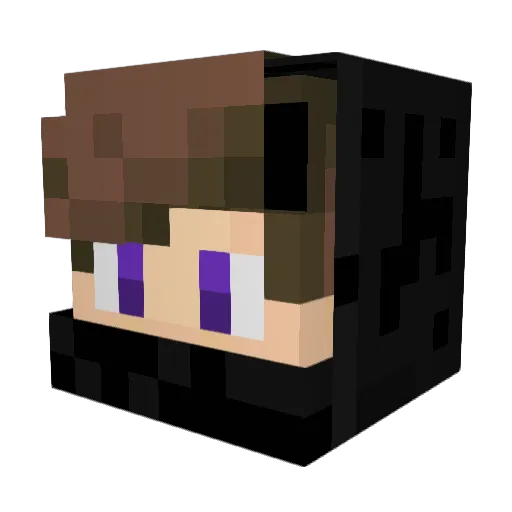 ITzFr3ezy Minecraft avatar head, 3D render