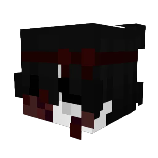 ITzJos Minecraft avatar head, 3D render