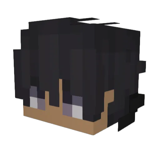 ITzMeArzhel Minecraft avatar head, 3D render
