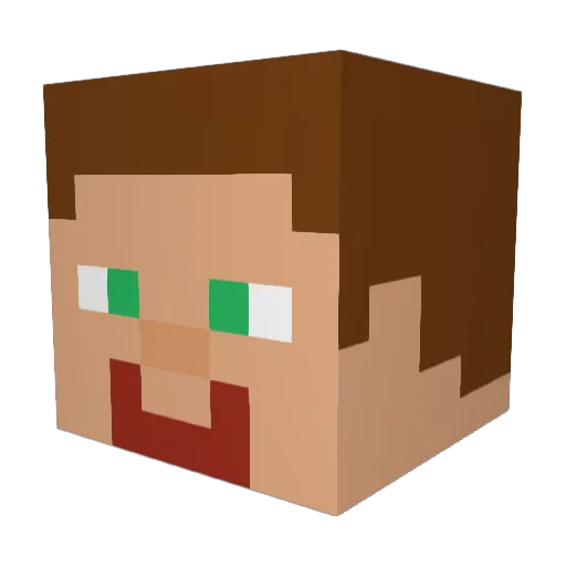 ITz_Bato Minecraft avatar head, 3D render