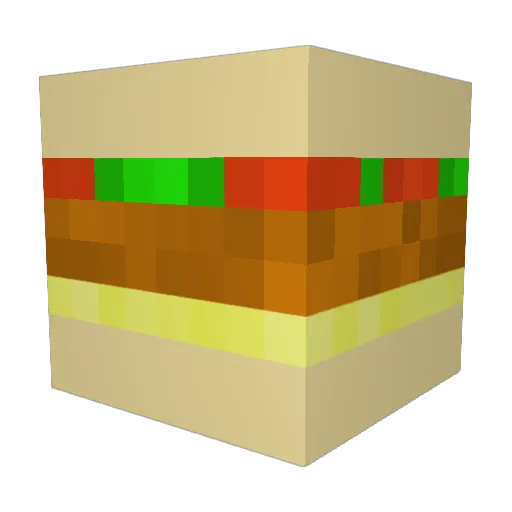IUseYahoo Minecraft avatar head, 3D render
