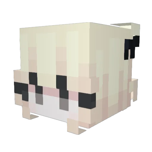 IVANZORGE Minecraft avatar head, 3D render