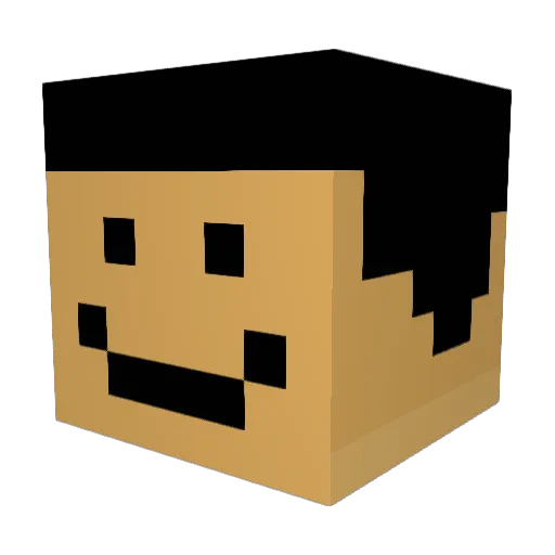 IVGalaxy21 Minecraft avatar head, 3D render