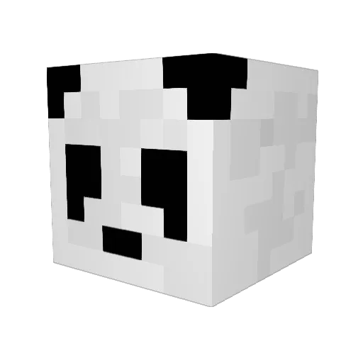 IVIATTH3W Minecraft avatar head, 3D render