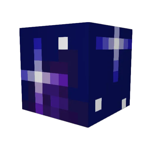 IVIawki Minecraft avatar head, 3D render