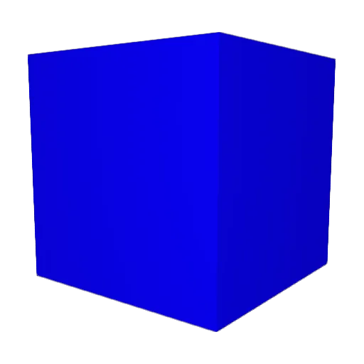 IVIod Minecraft avatar head, 3D render