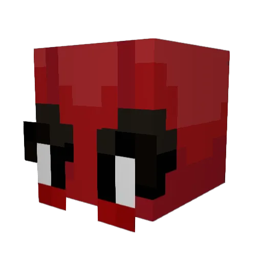 IVY202 Minecraft avatar head, 3D render