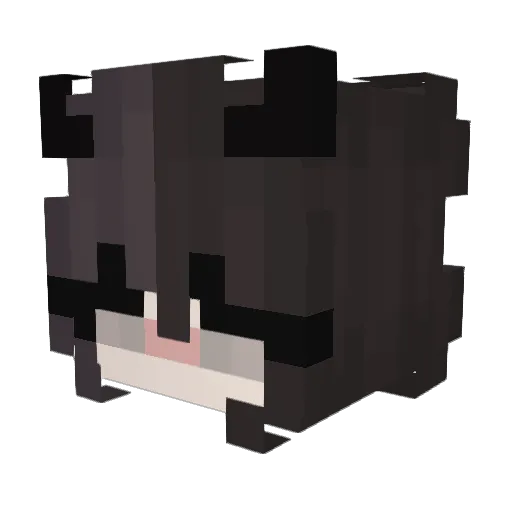 IVictorino Minecraft avatar head, 3D render