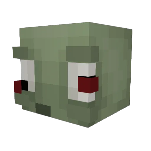 IWillSmithI Minecraft avatar head, 3D render