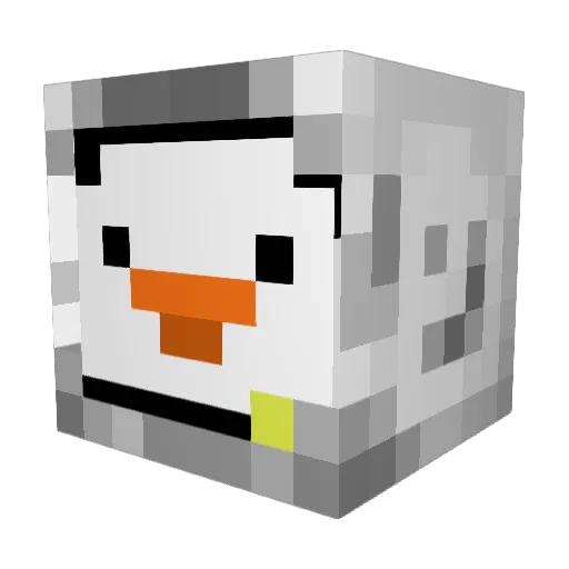 IWillyumI Minecraft avatar head, 3D render