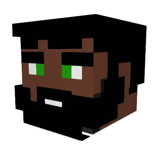 IXReborn Minecraft avatar head, 3D render