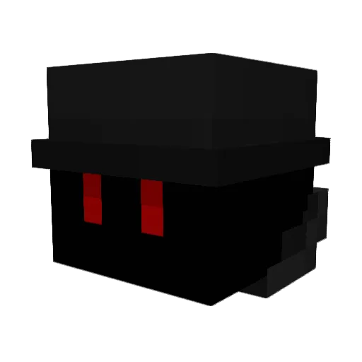IX_Xeno Minecraft avatar head, 3D render