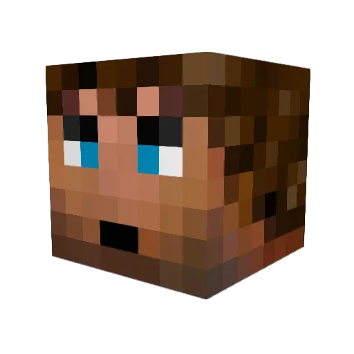 IX_iTzRogue_XI Minecraft avatar head, 3D render