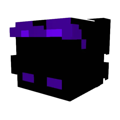 IYF_ Minecraft avatar head, 3D render