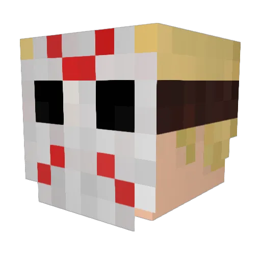 IYIatthys Minecraft avatar head, 3D render