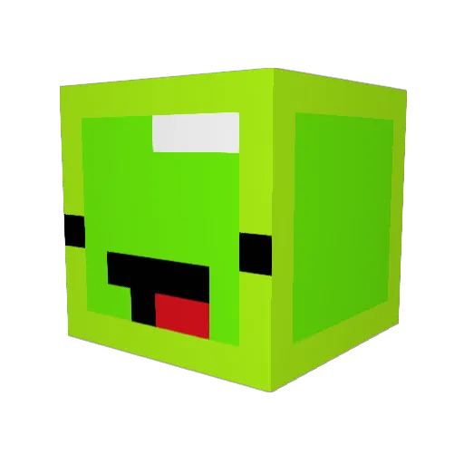 IYReady_25 Minecraft avatar head, 3D render