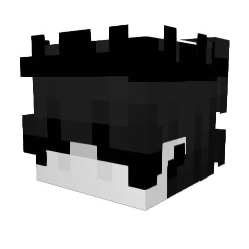 IYaronI Minecraft avatar head, 3D render