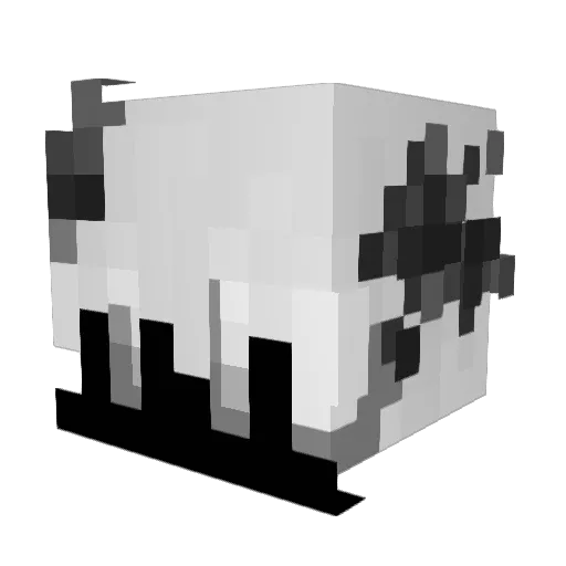 IZxPolakke Minecraft avatar head, 3D render