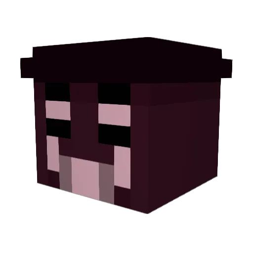 I_AM_A_ROBOOT Minecraft avatar head, 3D render