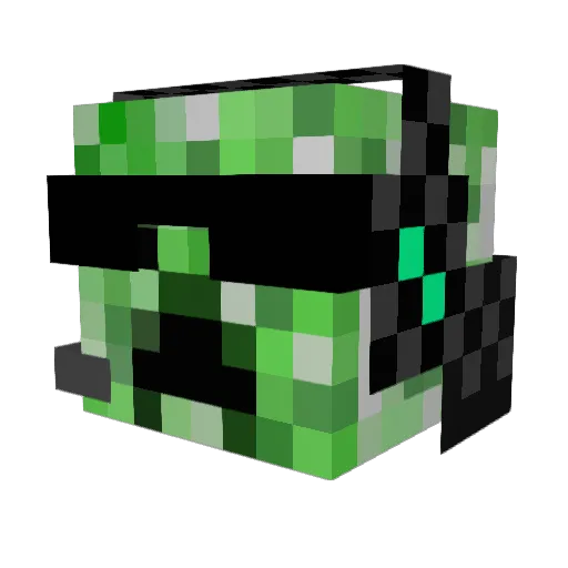 I_AM_DE_BEST1 Minecraft avatar head, 3D render