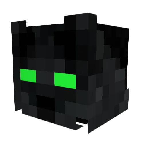 I_AM_FISH0 Minecraft avatar head, 3D render