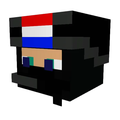 I_AM_MARK_ Minecraft avatar head, 3D render