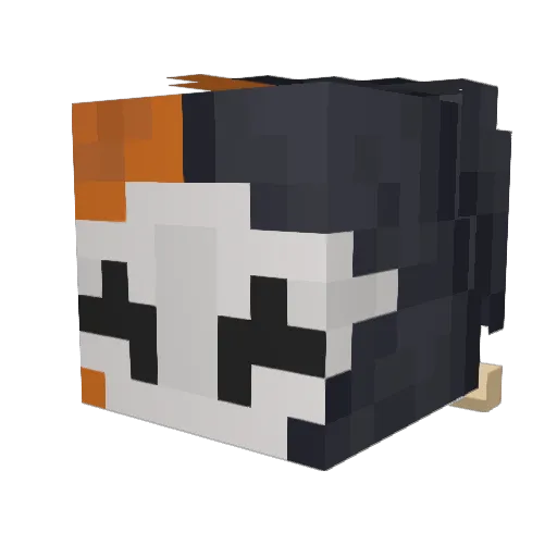 I_Am_An_Adult_ Minecraft avatar head, 3D render