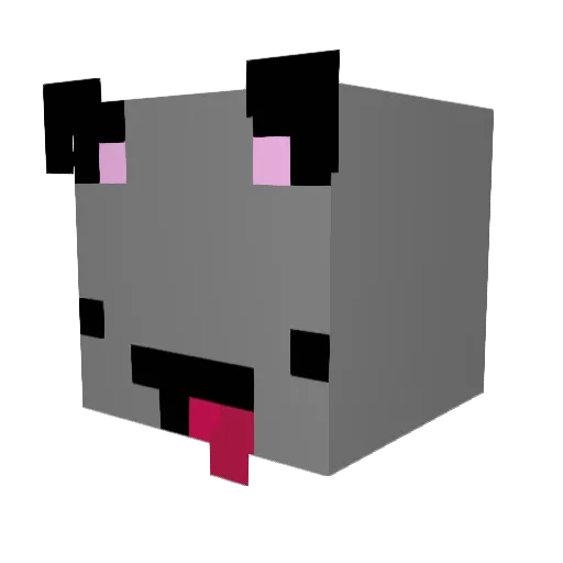 I_Am_Best_1 Minecraft avatar head, 3D render