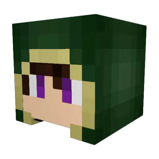 I_Am_Dean Minecraft avatar head, 3D render