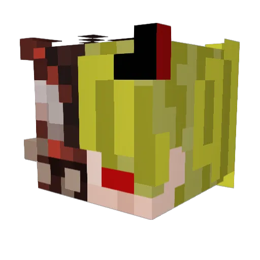 I_Am_Sk0rek Minecraft avatar head, 3D render