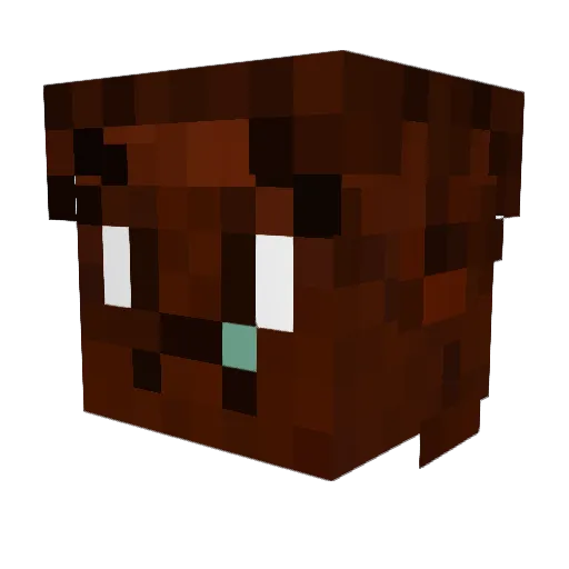 I_Am_The_Echo Minecraft avatar head, 3D render