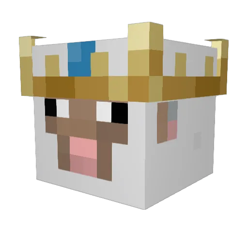 I_Am_a_Moron Minecraft avatar head, 3D render