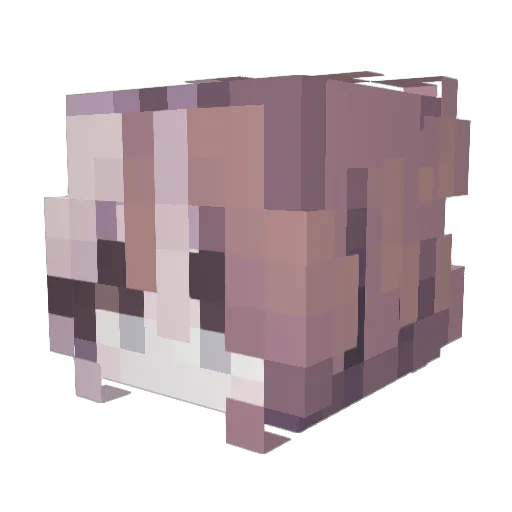 I_Cmly Minecraft avatar head, 3D render