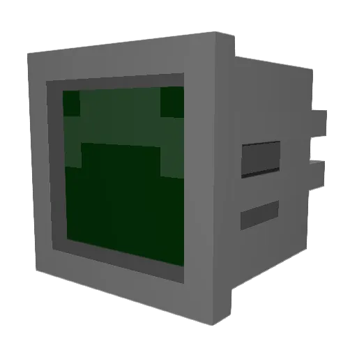 I_Could_Exist Minecraft avatar head, 3D render