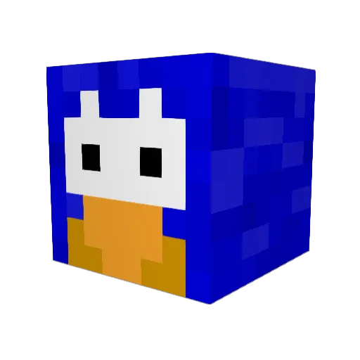 I_Fek_Ur_Betch Minecraft avatar head, 3D render