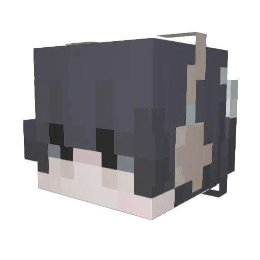 I_Kama_I Minecraft avatar head, 3D render