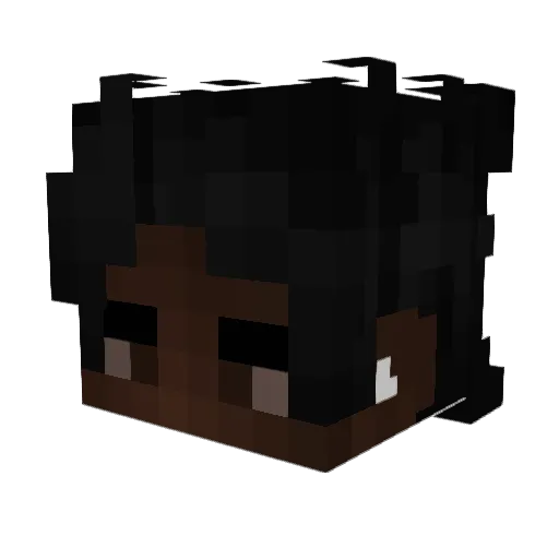 I_Kobra Minecraft avatar head, 3D render
